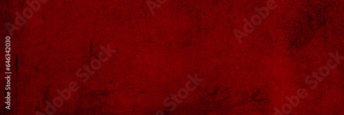 Red abstract background. Red grunge cement wall, Textured background