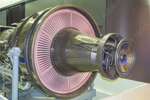 Gas turbine engine. Fragmen...