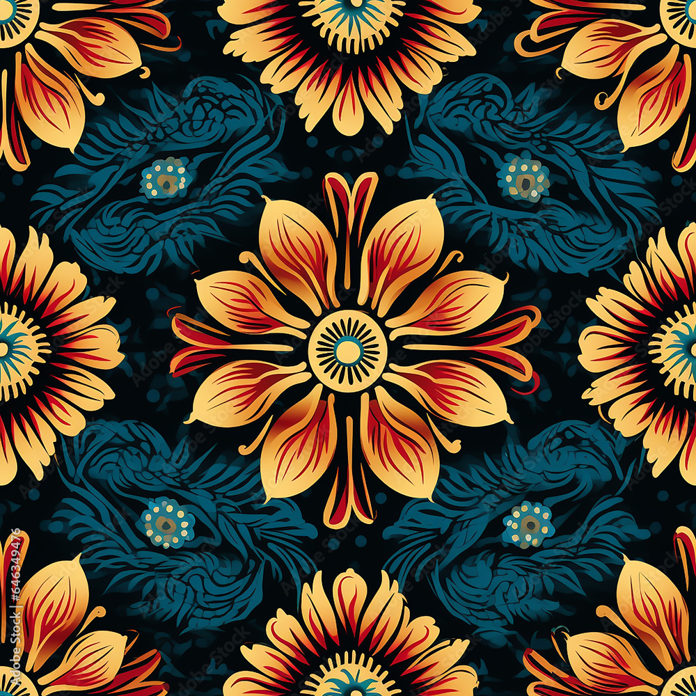 Batik Seamless Pattern Batik Seamless Pattern