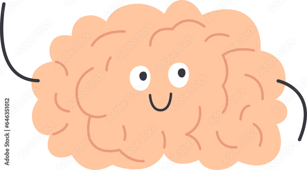 Brain Organ Character Brain Organ Character