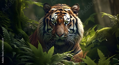 tiger in the jungle © Sadia