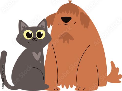 Cat And Dog Friendship