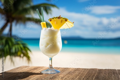 cocktail on the beach