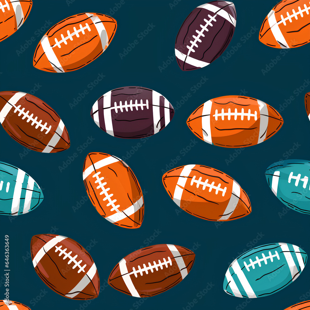 football seamless pattern football seamless pattern