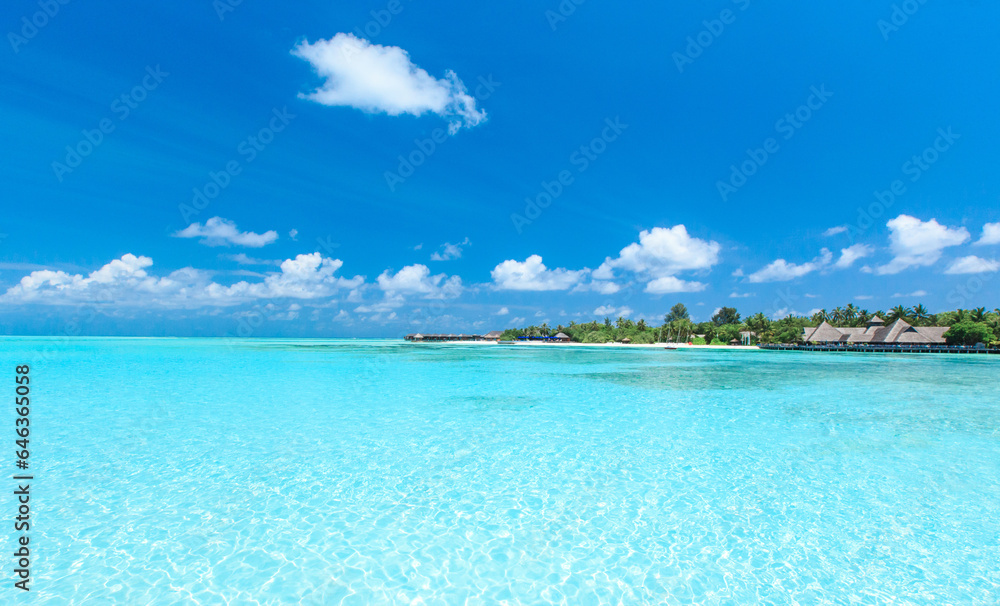 Fototapeta premium beautiful tropical sea