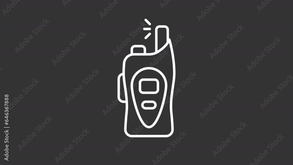 Set of white linear icon animations representing hiking gear, HD video with transparent background, seamless loop 4K video. Set of white linear icon animations representing hiking gear, HD video with transparent background, seamless loop 4K video.
