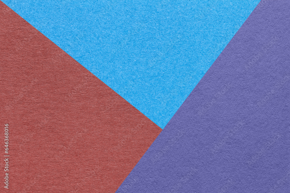 Texture of craft marron, violet and blue shade color paper background, macro. Vintage abstract cerulean cardboard Texture of craft marron, violet and blue shade color paper background, macro. Vintage abstract cerulean cardboard
