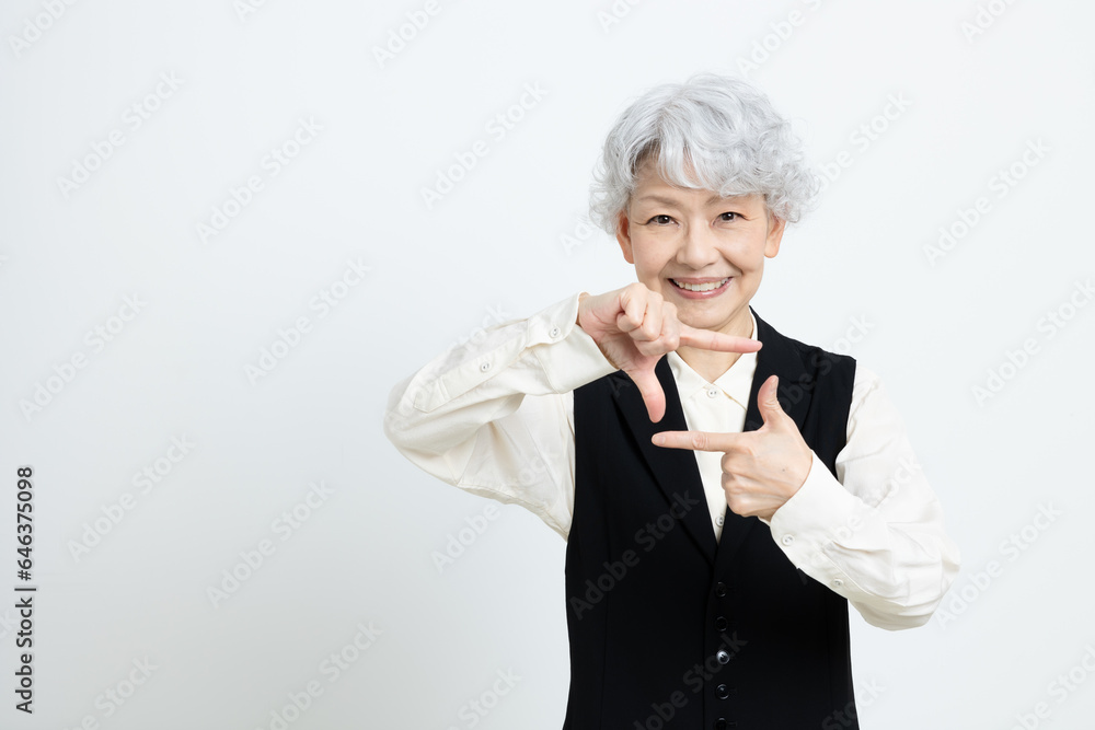 日本人シニア女性 日本人シニア女性