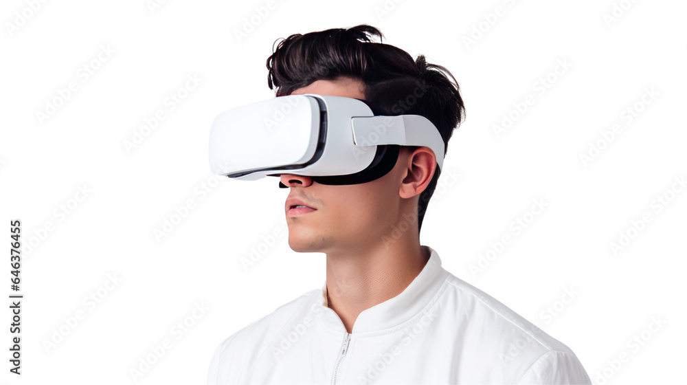 Man with VR Glasses Man with VR Glasses