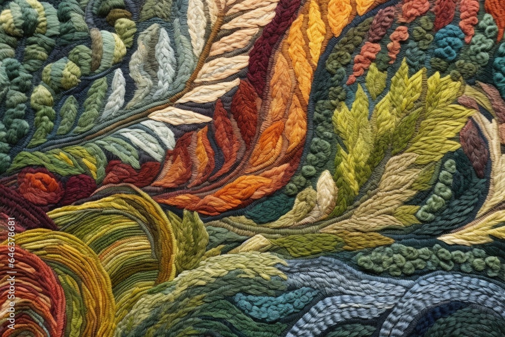 rug hooking inspiration: nature-inspired motifs