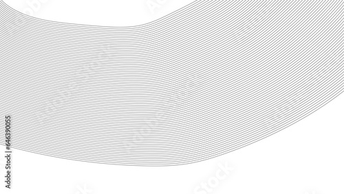 Abstract white blend wave lines and technology background. Modern wavy abstract white background. Technology abstract lines on white background. Undulate Grey Wave Swirl, frequency sound wave