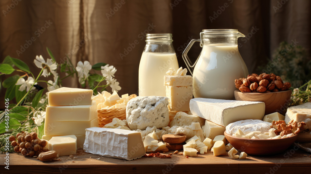 a different selection of cheeses. a different selection of cheeses.