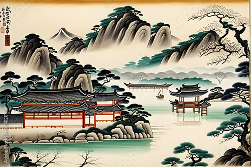 Landscape Paintings from the Joseon Dynasty
Generative AI photo