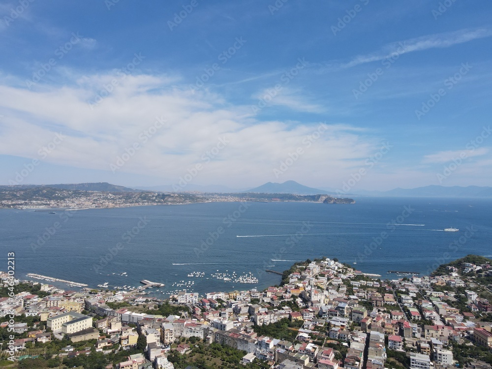 In the municipality of Bacoli, located between Monte di Procida and Capo Miseno, there is Lake Miseno. Lake Miseno is an ancient volcanic crater, then invaded by sea water