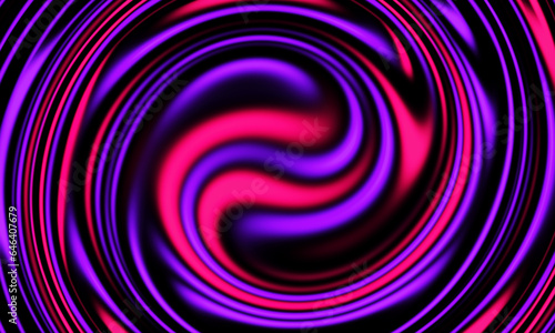 abstract background with purple and pink spiral pattern on black background graphics illustration