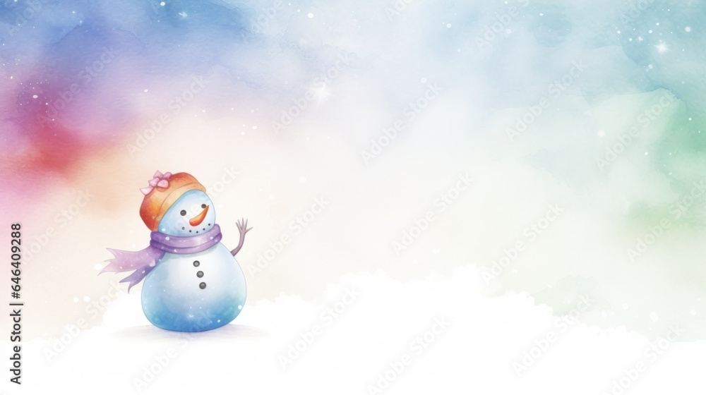 Obraz premium Design template for snowman