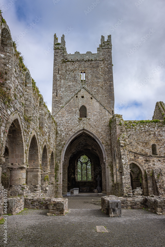 Fototapeta premium Ireland, Jerpoint - August 31 2023 