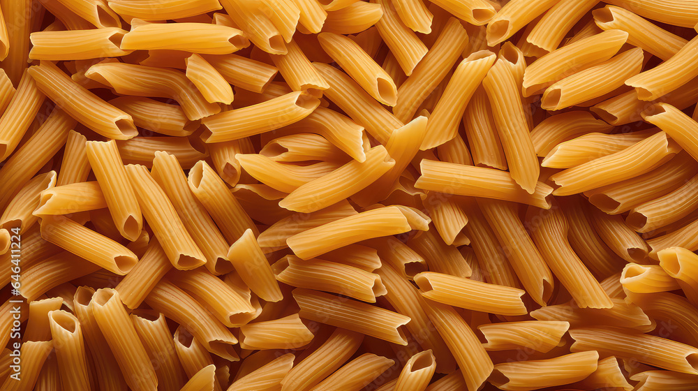 Texture of Italian pasta top view. Surface with lot of macaroni, backdrop.
Texture of Italian pasta top view. Surface with lot of macaroni, backdrop.