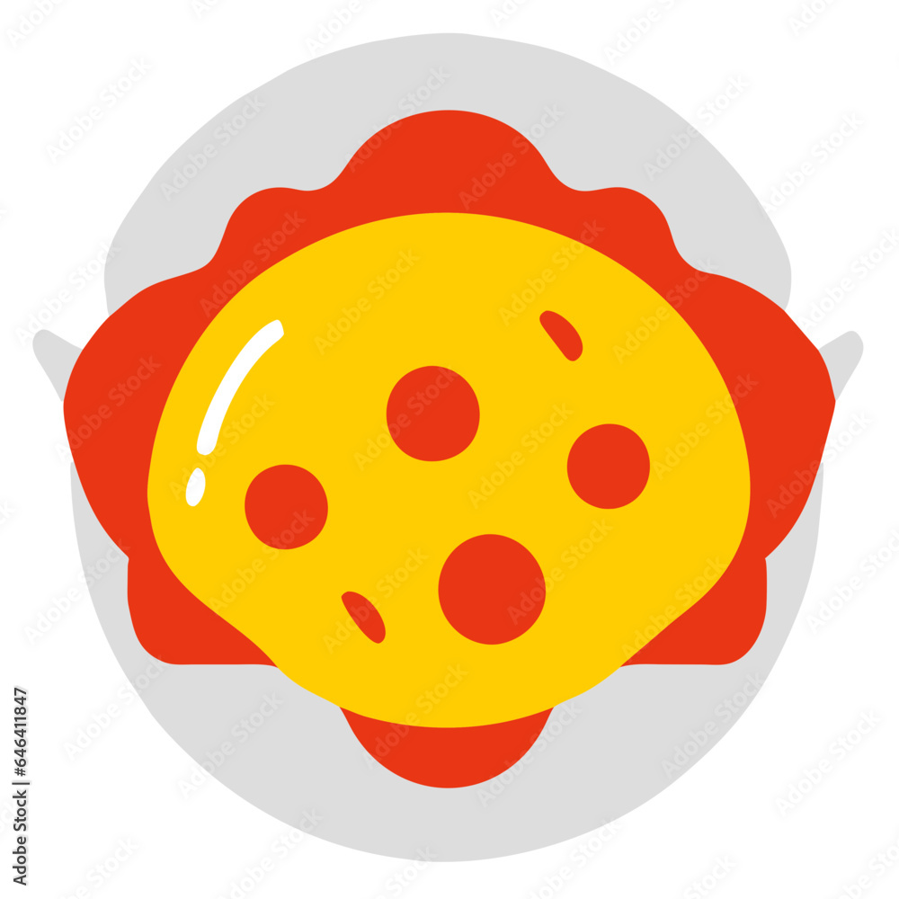 Fototapeta premium Fried egg on a cup