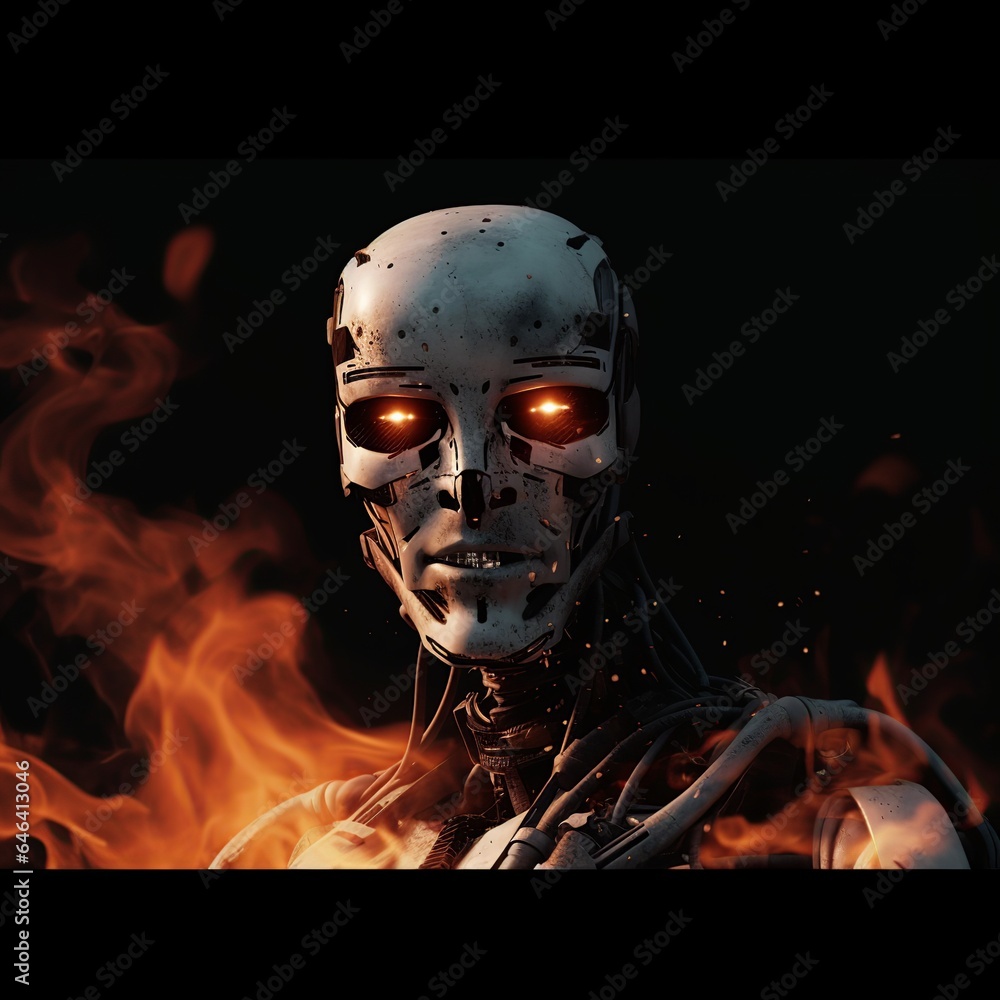 robot, machine, automation, artificial intelligence, mechanical, technology, android, cyborg, automated, futuristic, humanoid, electronics, computerized, robotics, automated, generative ai