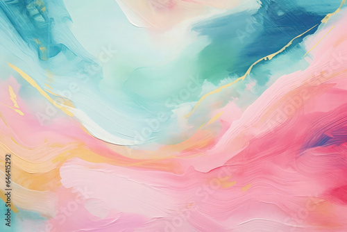 Abstract Pastel Painted Background