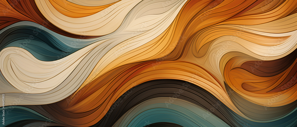 Abstract Patterns Inspired by the Movement and Rhythm, Generative AI