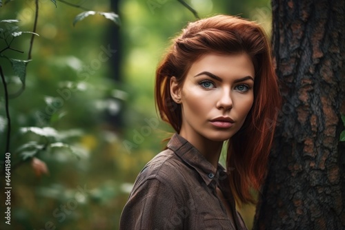 shot of an attractive young woman standing in a forest © Alfazet Chronicles