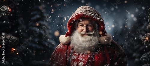 Happy Santa Claus portrait © YamunaART