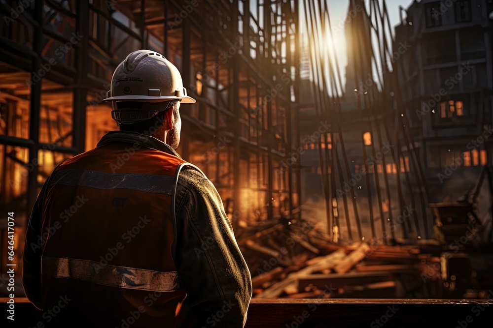 Construction Worker on Site Construction Worker on Site