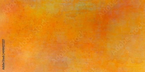 Abstract seamless orange antique wall paint backdrop grunge old wall concrete texture background. Orange retro vinttege grunge wall concrete texture, Seamless grunge texture vintage background. 