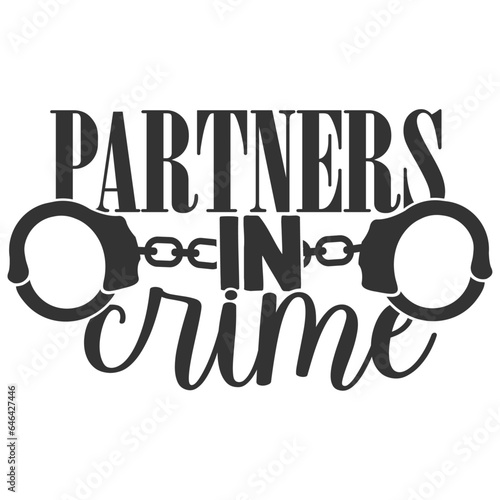 Partners In Crime - Best Friends Illustration