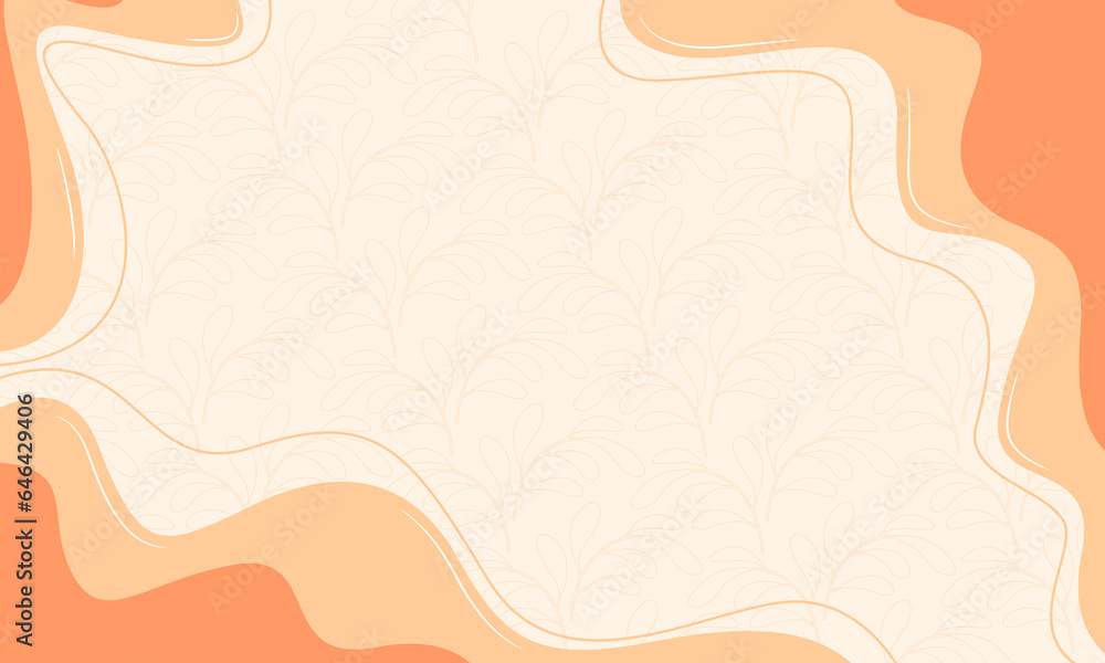 Aesthetic background with soft color and leaves texture Aesthetic background with soft color and leaves texture