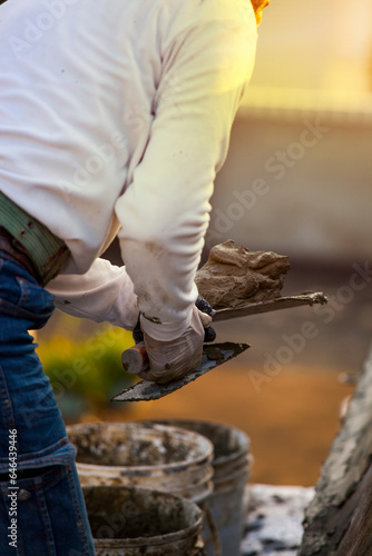 Cement workers, professional, repair, mud work, engineering © wu shoung