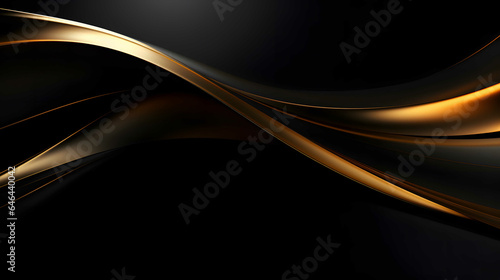 black and gold luxury background