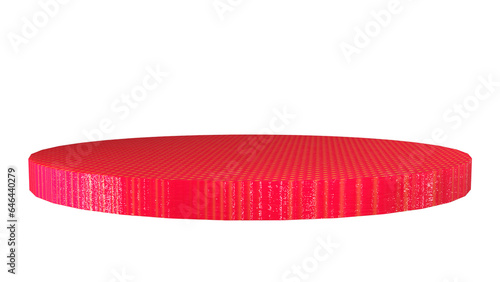 red ribbon on a white background © HearRa CG