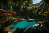 Living in paradise and garden of Eden - AI Generative