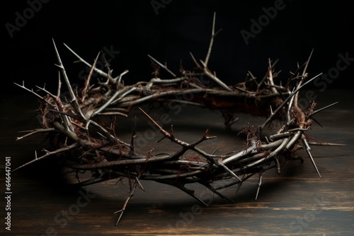 Crown of thorns, close-up