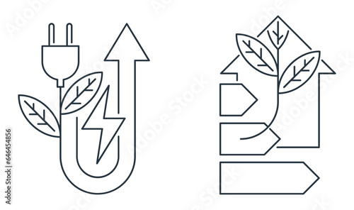 Energy-efficient building, economy of electricity