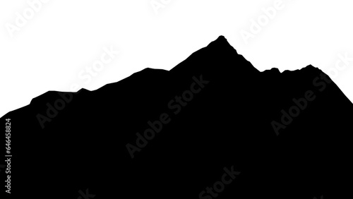 Mount Elbert USA silhouette photo