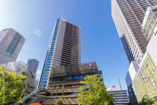 タワーマンションがそびえ立つ武蔵小杉　Musashikosugi with tower apartments