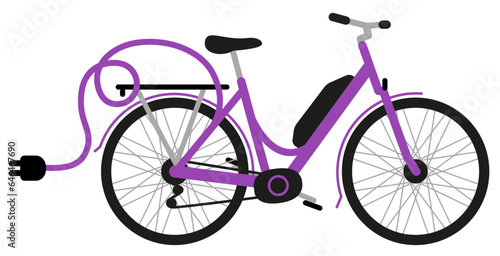 e-bike VTC branché femme 2