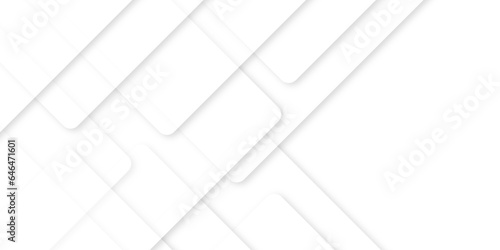 Abstract background in white and gray shades, geometric shapes on white background,Geometric background with squares in bright light with soft shadows as pattern. Template,