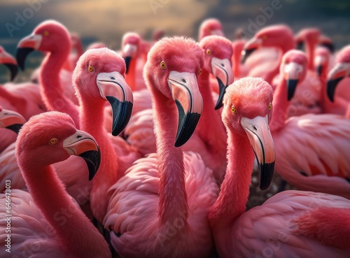 Flamingo group © cherezoff
