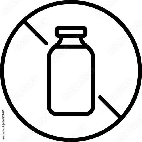 bottle of water