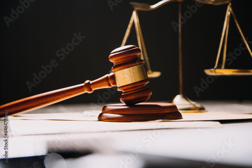 Photos Justice and law concept
