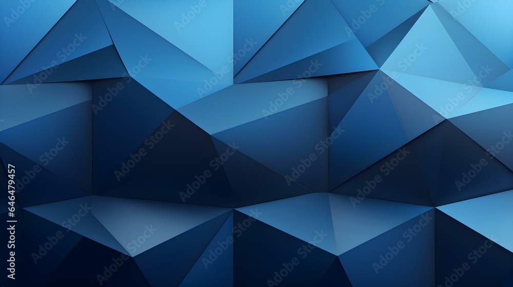 Abstract 3D Background of triangular Shapes in blue Colors. Modern Wallpaper of geometric Patterns
Abstract 3D Background of triangular Shapes in blue Colors. Modern Wallpaper of geometric Patterns