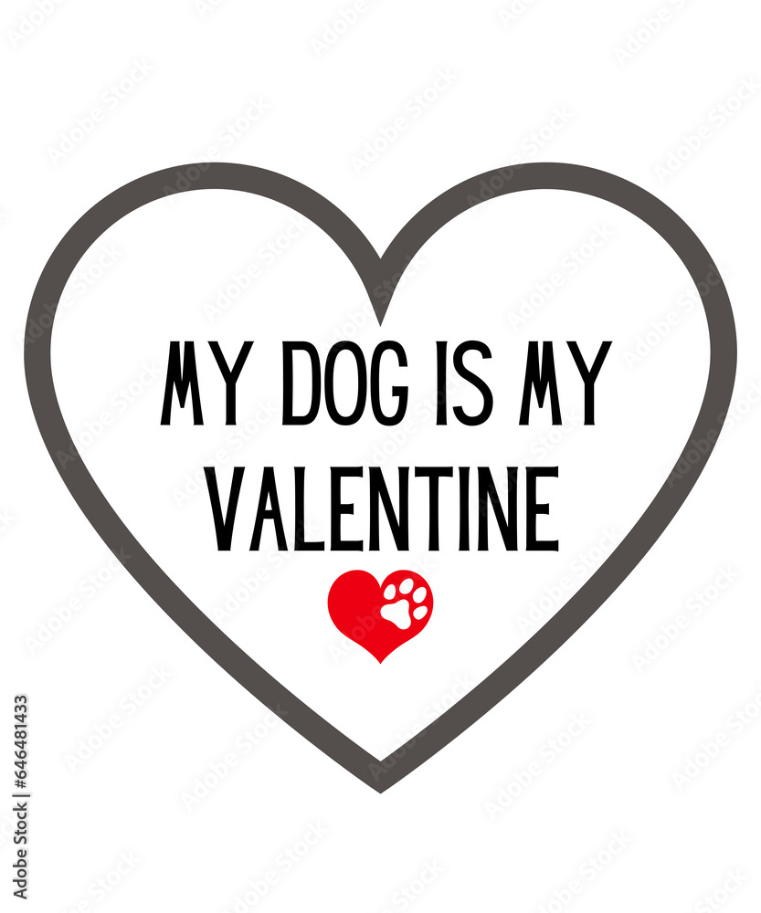 valentine dog lover
