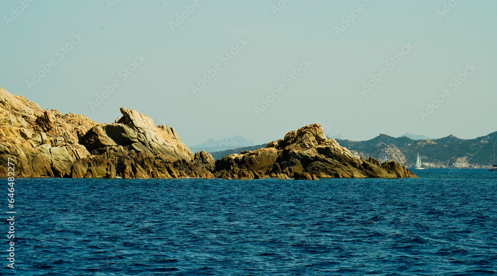 Isola della Maddalena. Arcipelago Maddalena.  Provincia di Sassari, Sardegna. Italy.