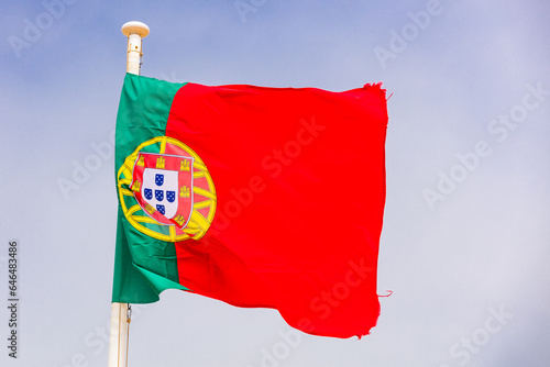 Die Flagge Portugals  photo