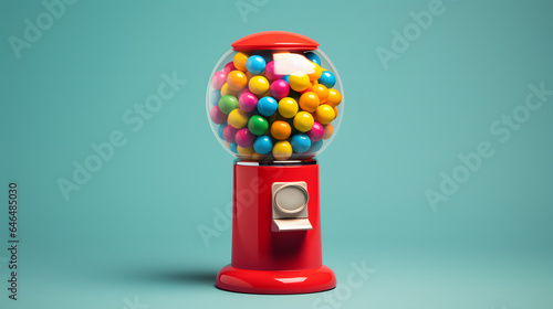 Gumball machine. isolated object
